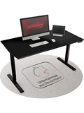 Elektrisch hohenverstellbarer Schreibtisch 120 x 70 cm fur ergonomisches Arbeiten im Buro und Homeoffice