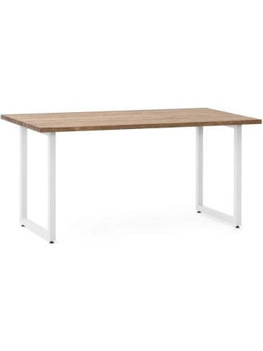 Massivholz Tisch aus Kiefer im industriellen Vintage Stil